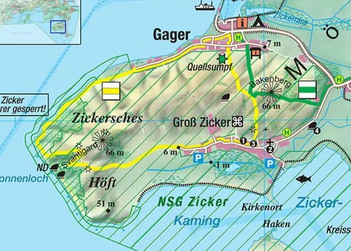 度假居 Altes Backhaus Groß Zicker